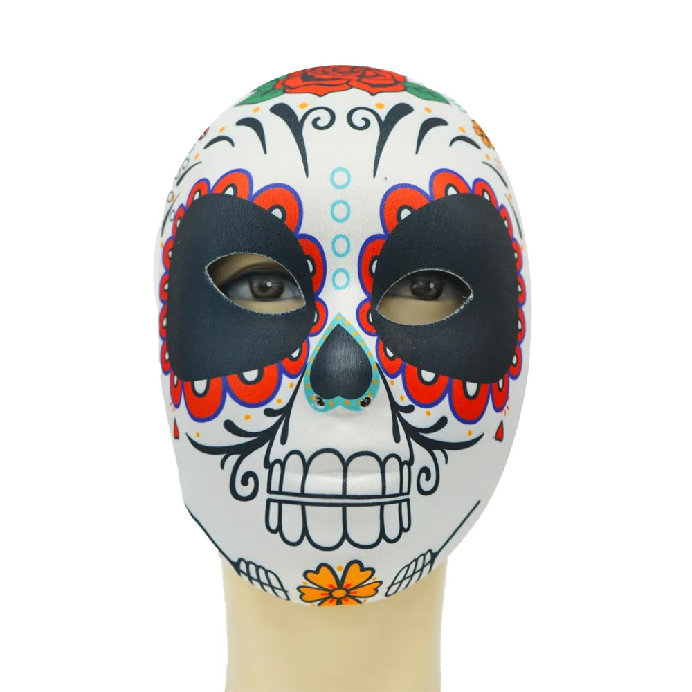 Day Of the dead Classics Mask Mexican Day Of the dead Men And Women Mask Halloween Horror Masquerade Party Disguise Decoration