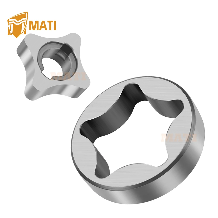 

M MATI Inner & Outer Oil Pump Rotor For Kawasaki Mule 2500 2510 2520 3010 3200 4000 4010 16154-2053 16154-2054