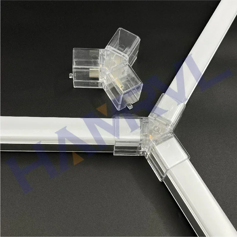 Hexagon Light  Honeycomb Light Led Hexagon White Warm/Natural 3000k 4000k Garage Light Lamp 110V-240V Led Tube Ceiling Workshop