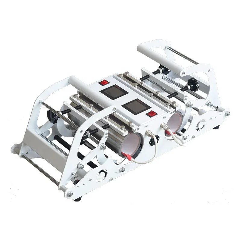 

For Higher Efficiency 2-in-1 Tumbler Hot Press 100% Full Print Mug Hot Press with 30 Oz Round Heating Pad