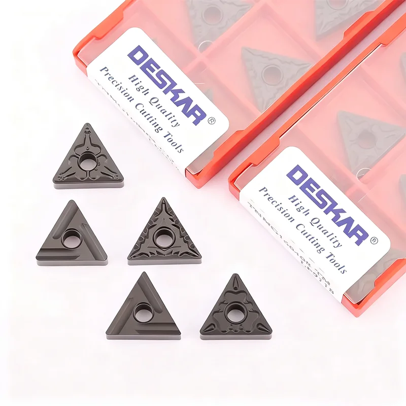 

Deskar 100% Origina Tnmg160404 Tnmg160408 Tnmg160412 Tm Cq Hq R-S L-S Lf9118 Cnc Lathe Cutter Cutting Tool Carbide Inserts