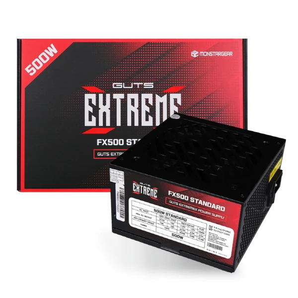 MONSTA GEARS MONSTAGATS EXtremeX FX500 80PLUS STANDARD POWER