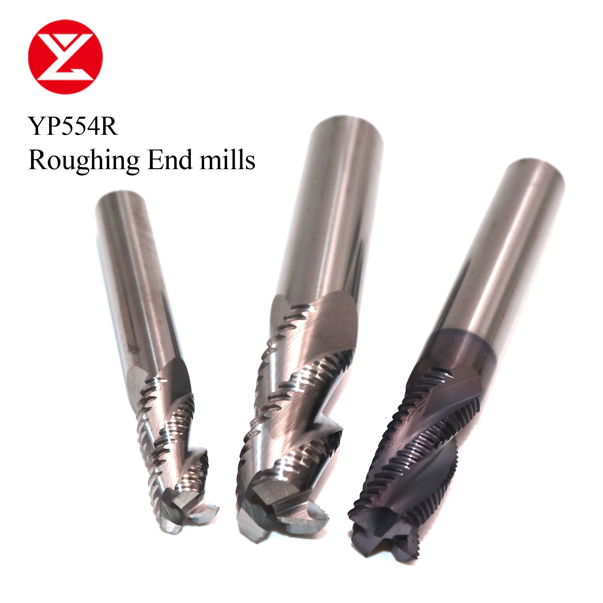 HRC55-brocas de desbaste de carburo sólido, 4mm, 6mm, 8mm, 10mm, 12mm, brocas de enrutador CNC, herramientas de corte de maíz