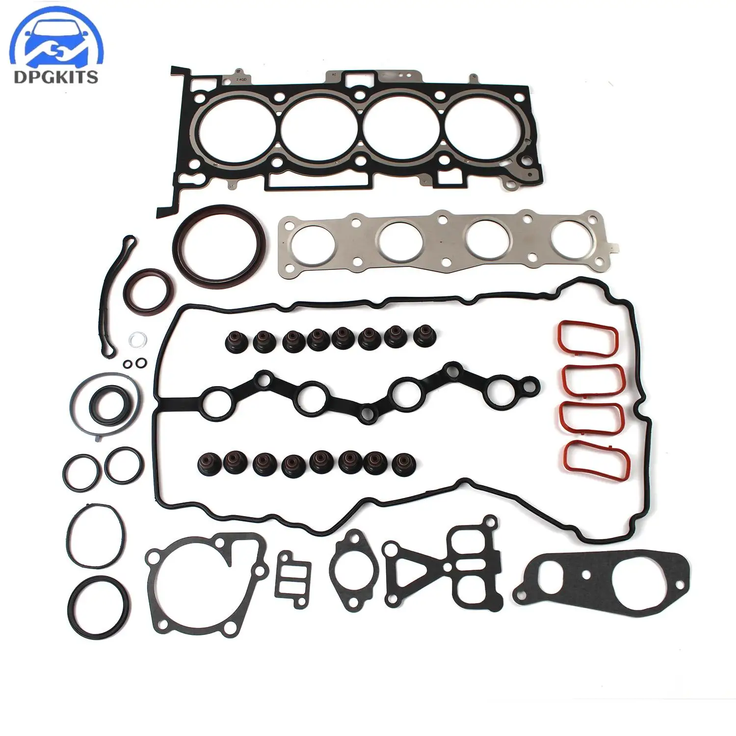 

DPGKITS Auto Transmission Engine Overhaul Gasket Rebuilt Kit Fit For 2016-2020 Hyundai Kia 224412GGA1 222242G000 22224-2G000