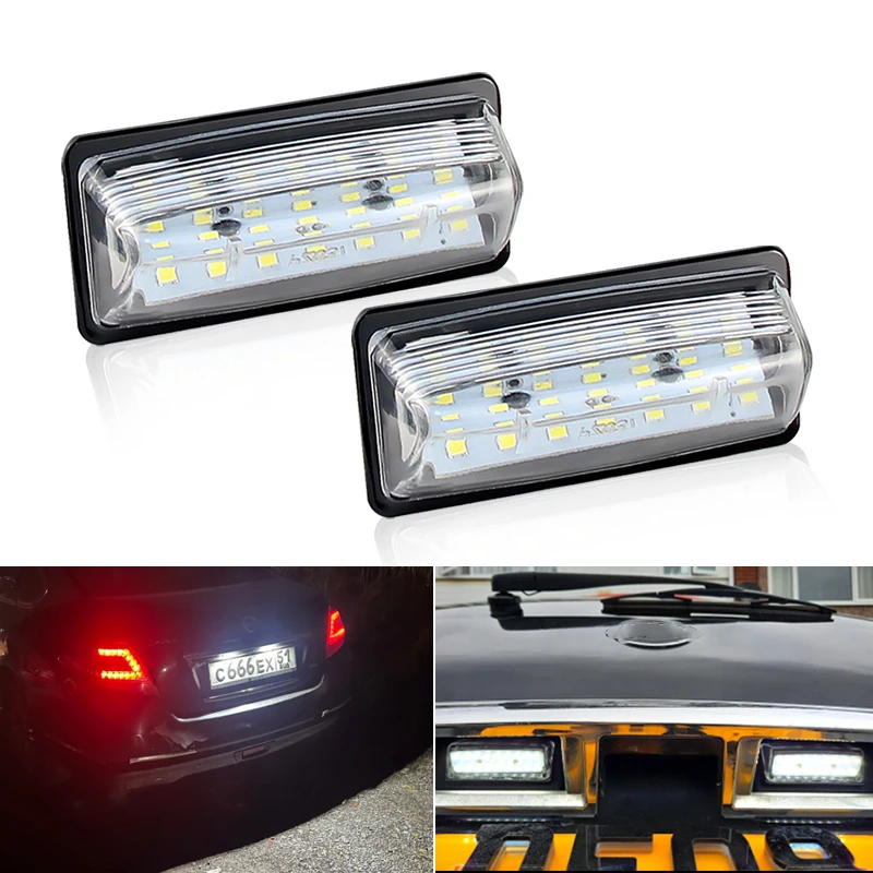 Car Rear License Plate Light Canbus LED Plate License Light For Nissan TEANA J31 TEANA J32 Car Tail Number Plate Light