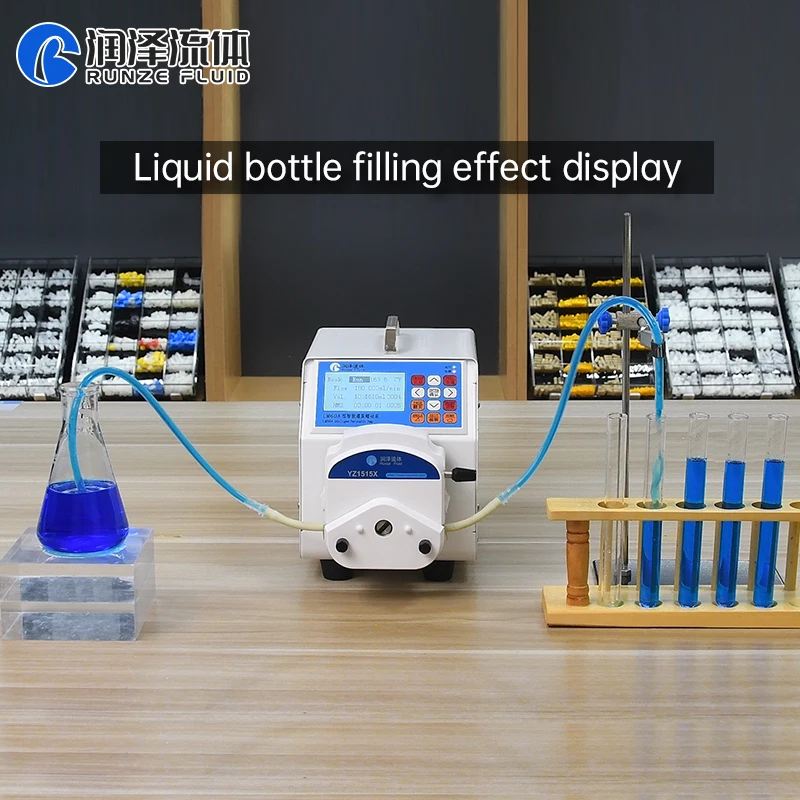 Foot Pedal Switch Precision Dispense Dosing Metering Peristaltic Dosing Pump Laboratory Peristaltic Pump Filling Machine