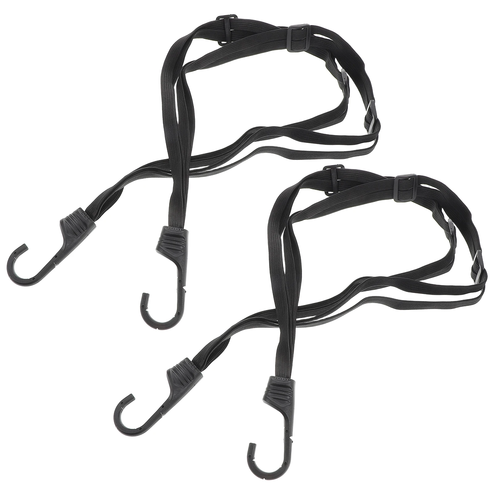 

2pcs Rubber Band Strap 90cm Elastic Rope Bungee Cords Adjustable Length Motorcycle Luggage Tie Down Bike Cord Durability