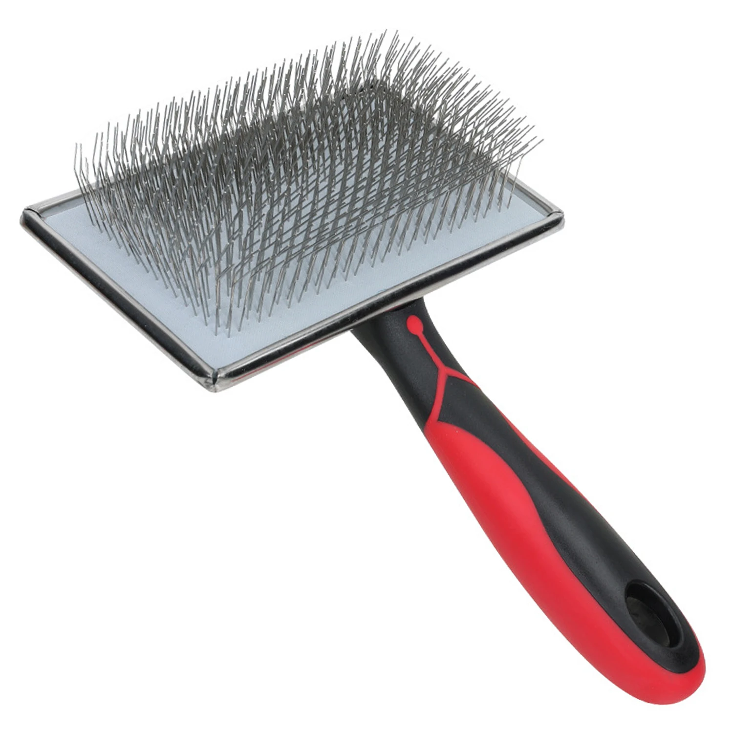 

Grade Extra Long Slicker Brush - Ergonomic Handle, Removes Loose Undercoat and Tangles for Dogs Grooming Professional Dog Brush