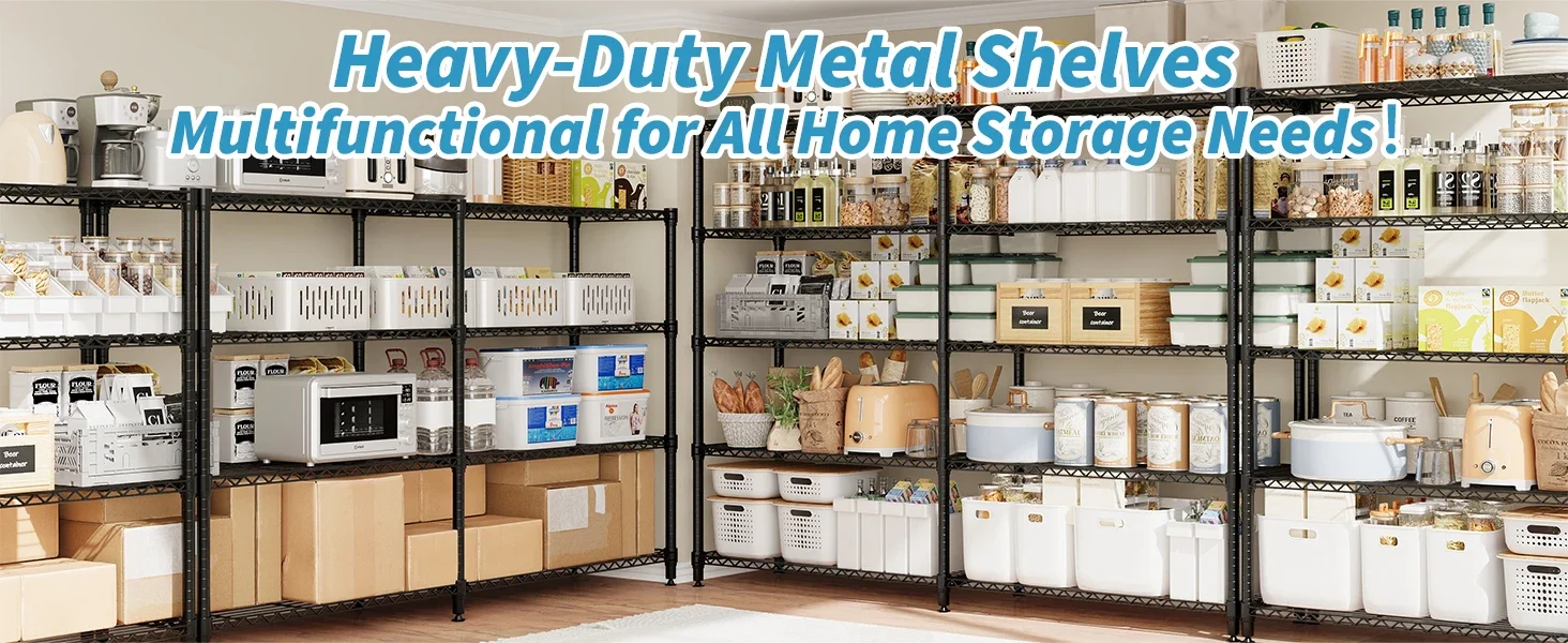 metal wire shelving