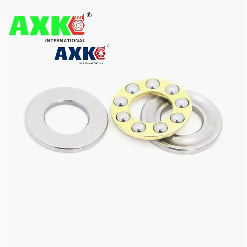 10pcs Axial Ball Thrust Bearing  F2-6 F2.5-6 F3-8 F4-9 F4-10 F5-10 F5-12 F6-12 F6-14 F7-13 F8-16 F10-18 F12-21M