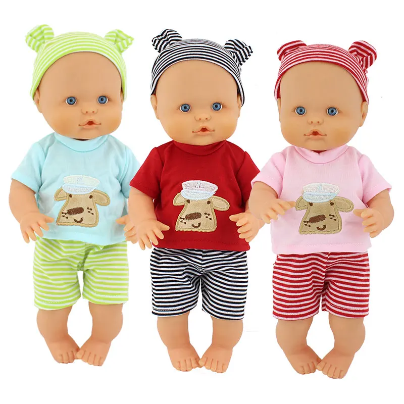 3Pcs In 1, Pakaian Boneka Baru Cocok untuk 32Cm Boneka Nenuco, Pakaian Boneka 13 Inci dan Aksesori