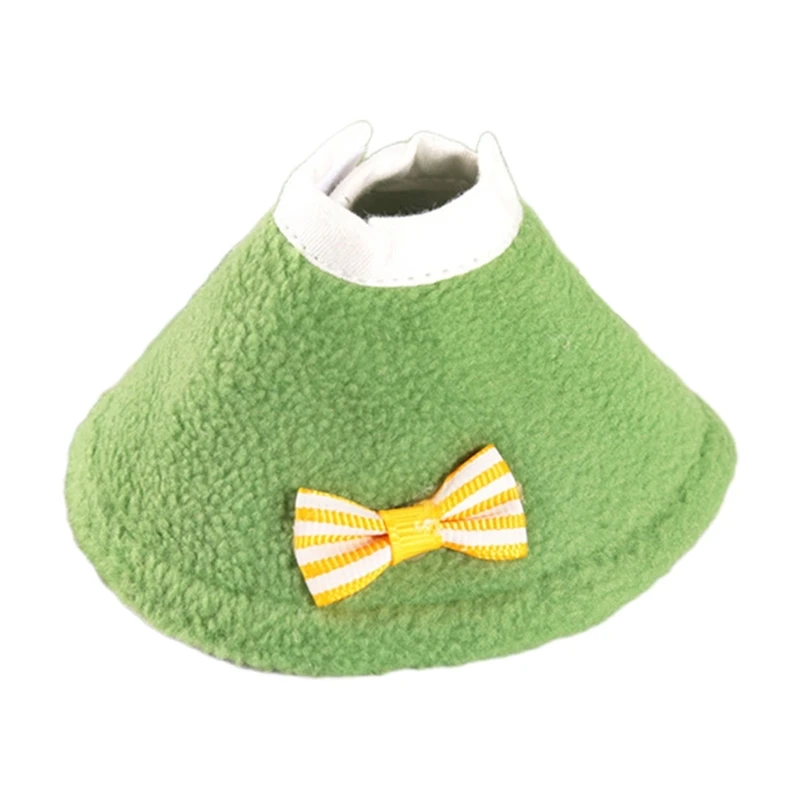 Bird Collar Parrot Anti-bite Recovery Cone Plucking Soft Plush Wound Healing Neck Cover for Small Parakeets