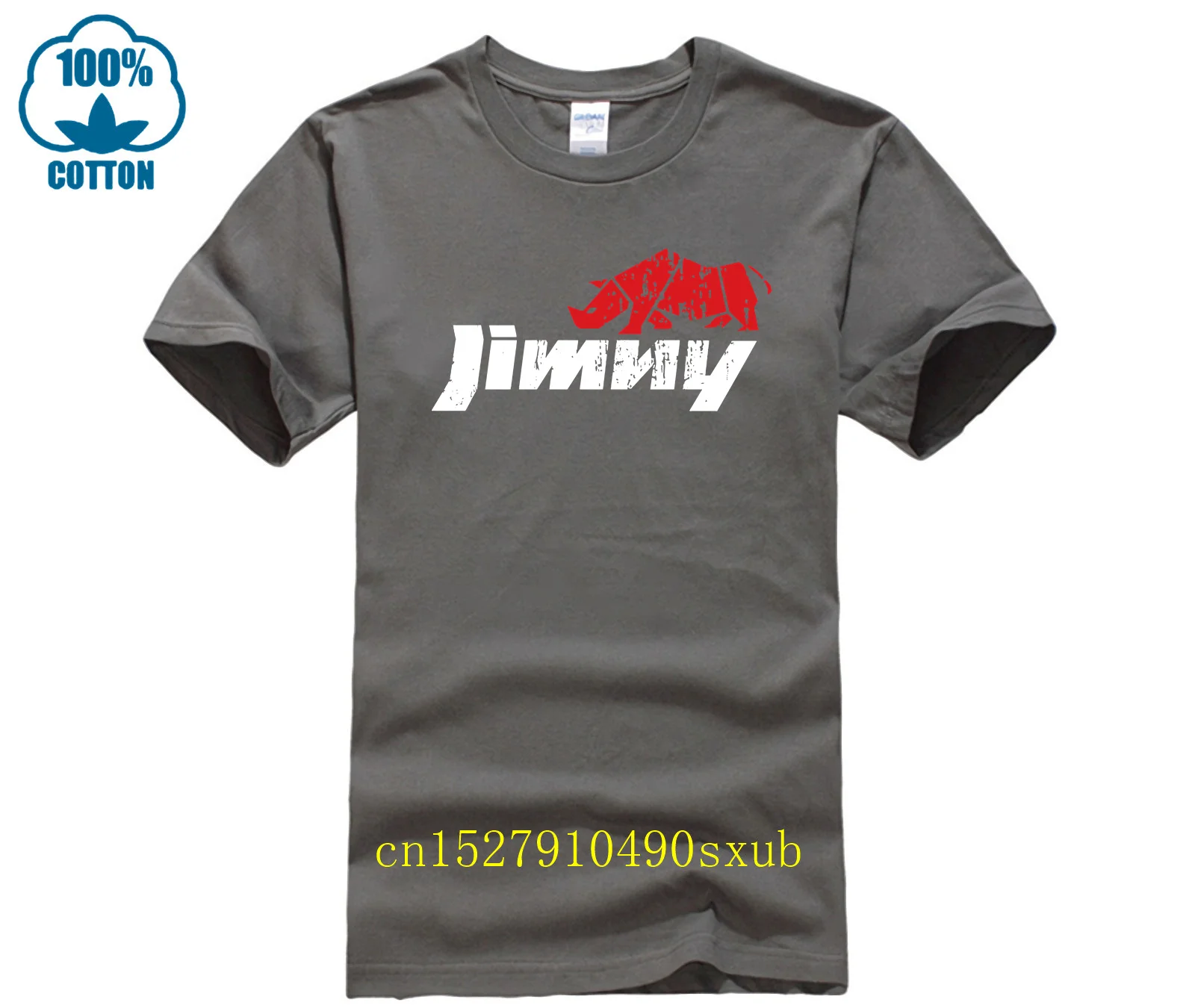 Awesome Jimny T-Shirts for Men Round Collar Cotton T Shirt S-SUZUKI Short Sleeve Tee Shirt Gift Idea Clothes