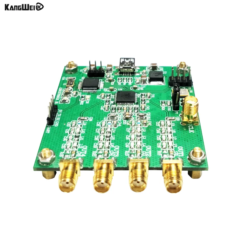AD9959 RF signal generator four channel DDS module AT instruction serial output sweep frequency AM