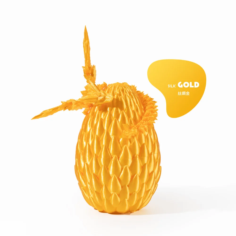 ثلاثية الأبعاد الطباعة عبر الحدود الأكثر مبيعا أجنحة تحلق بيضة التنين مجموعة زخرفة الشكل هدية الإنترنت المشاهير الإبداع الصين التنين