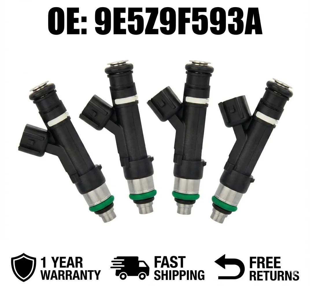

4x Fuel Injectors For Ford Escape Fusion Transit Connect 2.5L 9E5Z9F593A FJ999