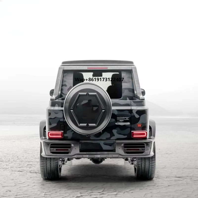 

G-Class W463a 2018-2022 Year Spare Tire Cover for W464 G500 G63 G550 G65 G400d Dry Carbon Fiber Tire Cover Wheel Auto Car Tyre