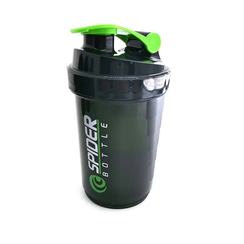 3 طبقات شاكر زجاجة البروتين مسحوق هزة كوب سعة كبيرة زجاجة مياه بلاستيكية خلط كوب بناء الجسم ممارسة زجاجة