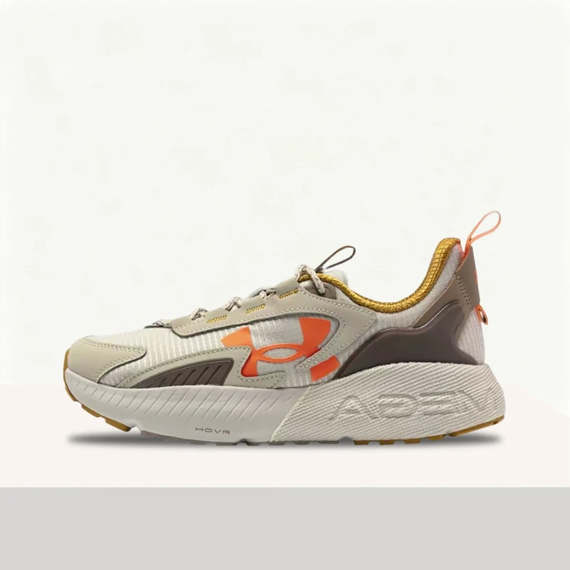 Under Armour HOVR Mega 2 MVMNT Unisex Gray/White Low-Top City Runners  Breathable Commuter Comfortable Design 3026629-102