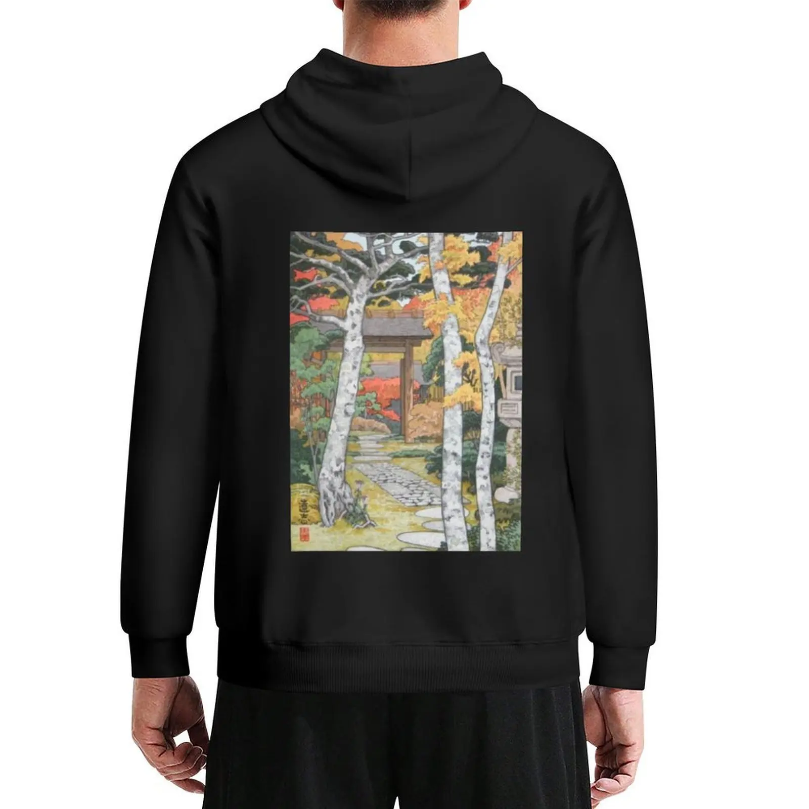 

Toshi Yoshida - Sangetsu-an Hakone Muesum Hoodie men clothing mens clothes men's sweat-shirt set anime clothes oversized hoodie