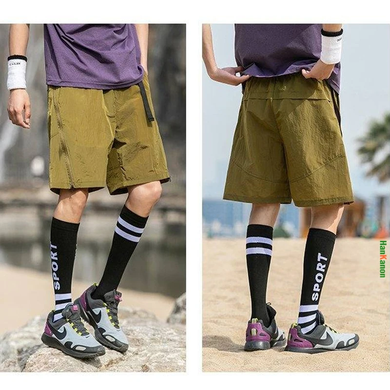 Men‘s Summer Casual Shorts, Quick-Dry Water Repellent & Wrinkle-Resistant, Lightweight Breathable for Outdoor and Daily Wear