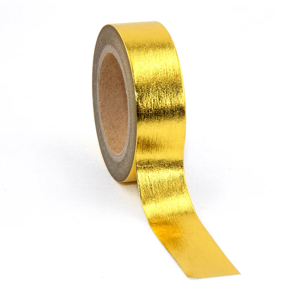 G72 - G156 Foil Washi Tape Scrapbooking Masking Adhesive Tapes Paper Japanese Kawaii Stationery Stickers School Supplies