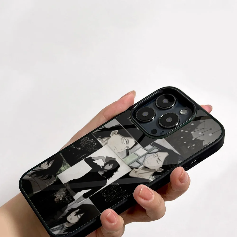 Eraser Head Shota Aizawa My Hero Phone Case For IPhone 11 12 13 14 15 16 Plus Pro Max Mirror Acrylic PC TPU Cover