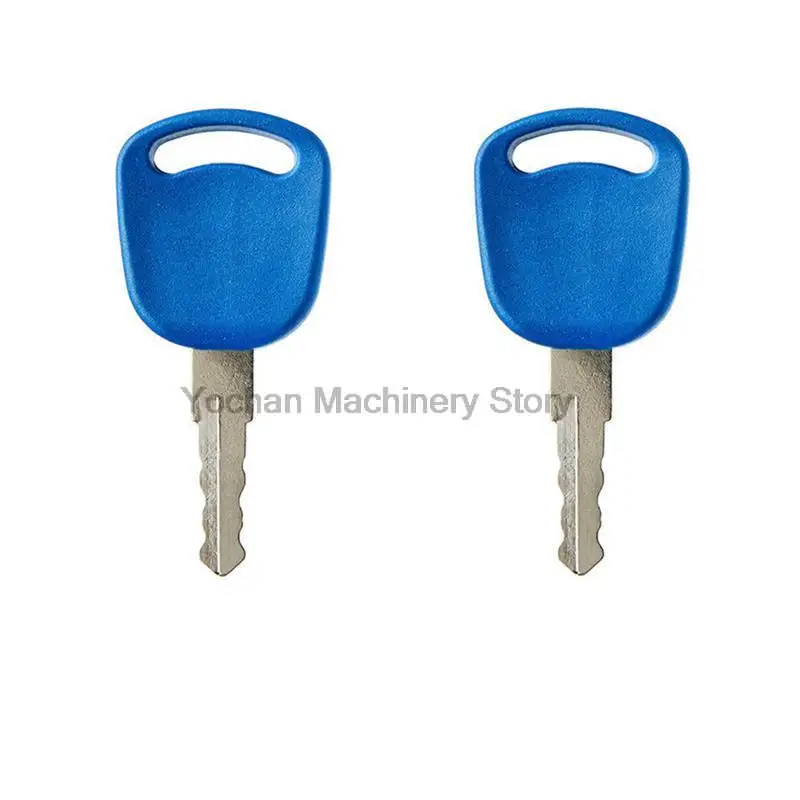 

2 Pcs 14601 Key For New Holland Case Tractor Excavator Grader Dozer Heavy Equipment 82003267 82030143