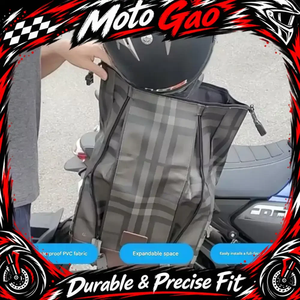 【Precise Fit】Benda Dark Flag 500 motorcycle retro side bag side packaging helmet half helmet full helmet quick release side bag