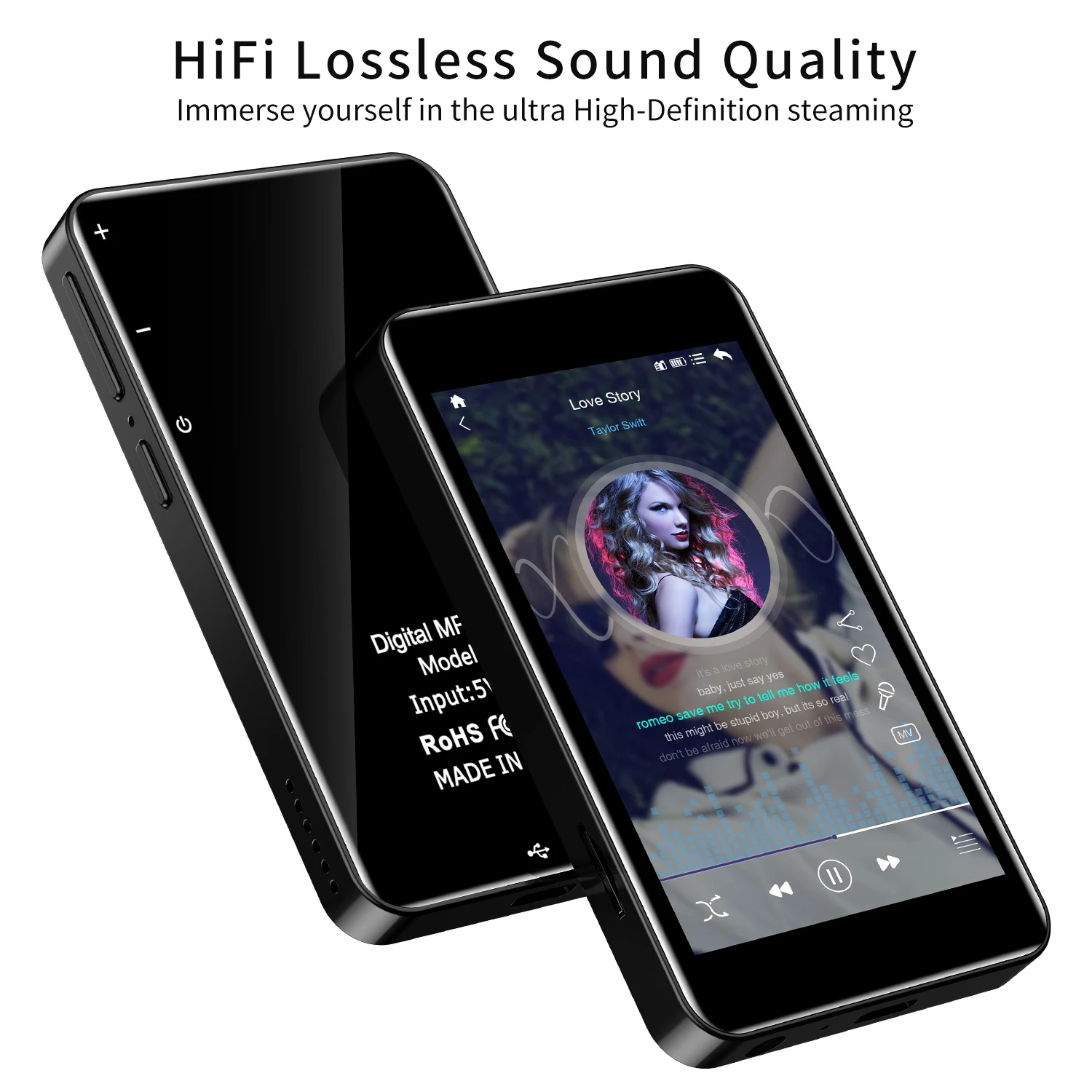 X15 WiFi Mp3 Player 3.6" Full Touch Screen Mp3 Mp4 Player Portable HiFi Sound Walkman Digital Music Player - view 4