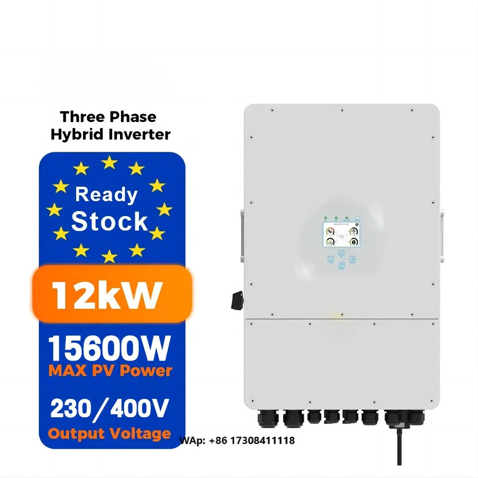 Deye Best Solar Inverter Price 12kw 10kw 8kw Hybrid Inverter Hybrid Solar Inverters 3 Phase Home Pure Sine Wave Power