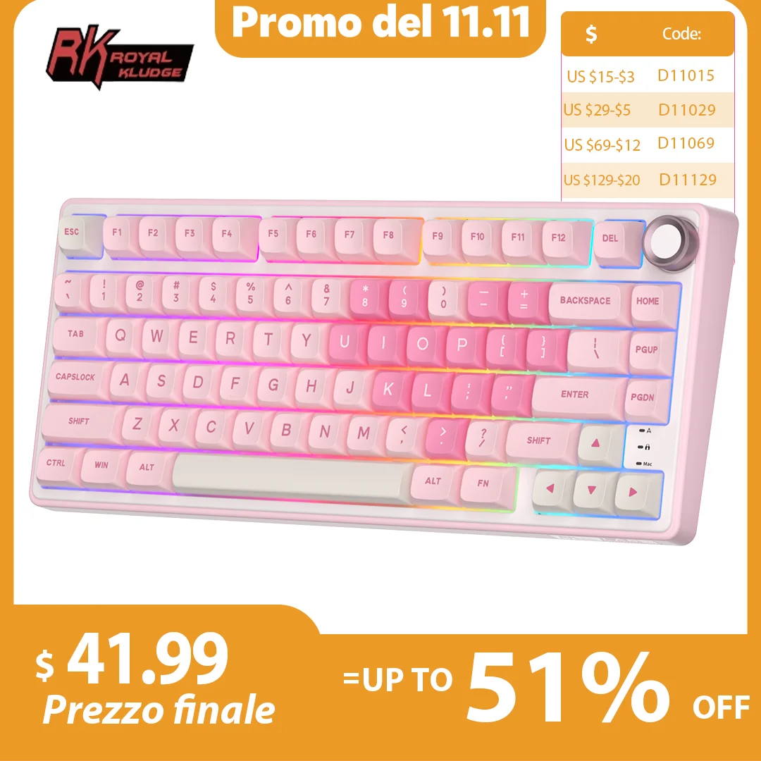 royal-kludge-rk-r75-pink-wired-mechanical-keyboard-gasket-hot-swappable-80-keys-rgb-backlit-pbt-keycap-gamer-keyboard-metal-knob