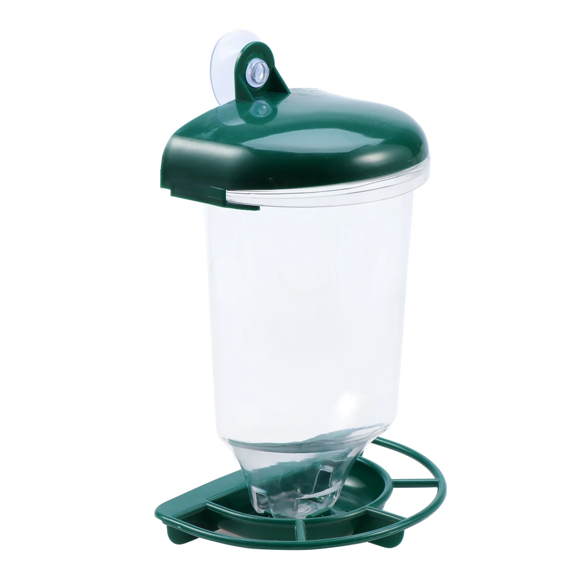

2 PCS Bird Feeder Feeding Station Novelty Clear Parrot Hanging Flying Birdfeeder Feeders