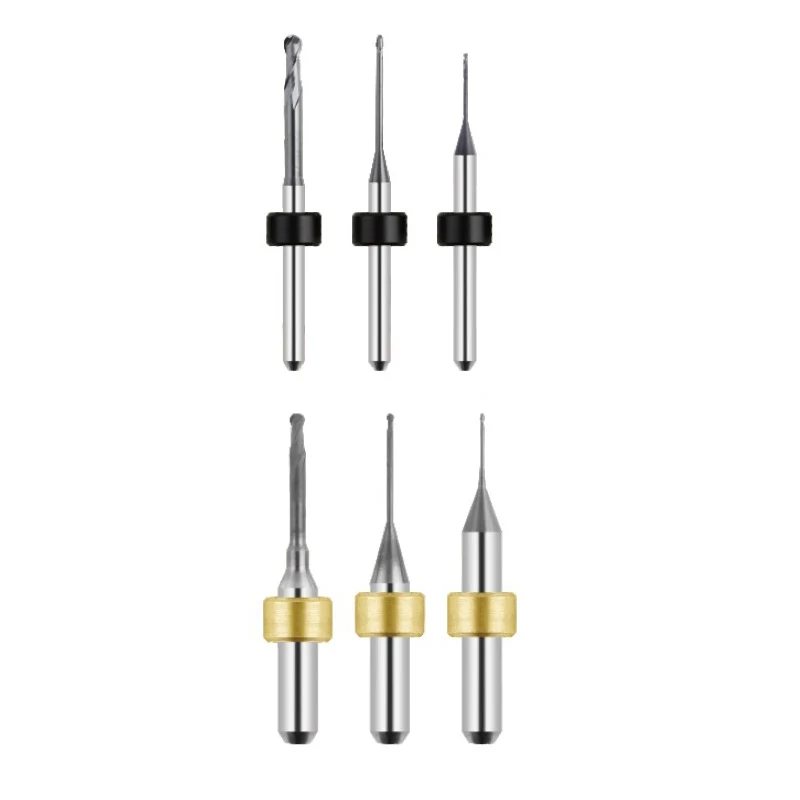 1PC Dental Lab Imes-Icore Zirconia CADCAM Milling  Cutters DC,DLC Coated on 150i 250i 350i 450i 650i Shank 3MM/6MM