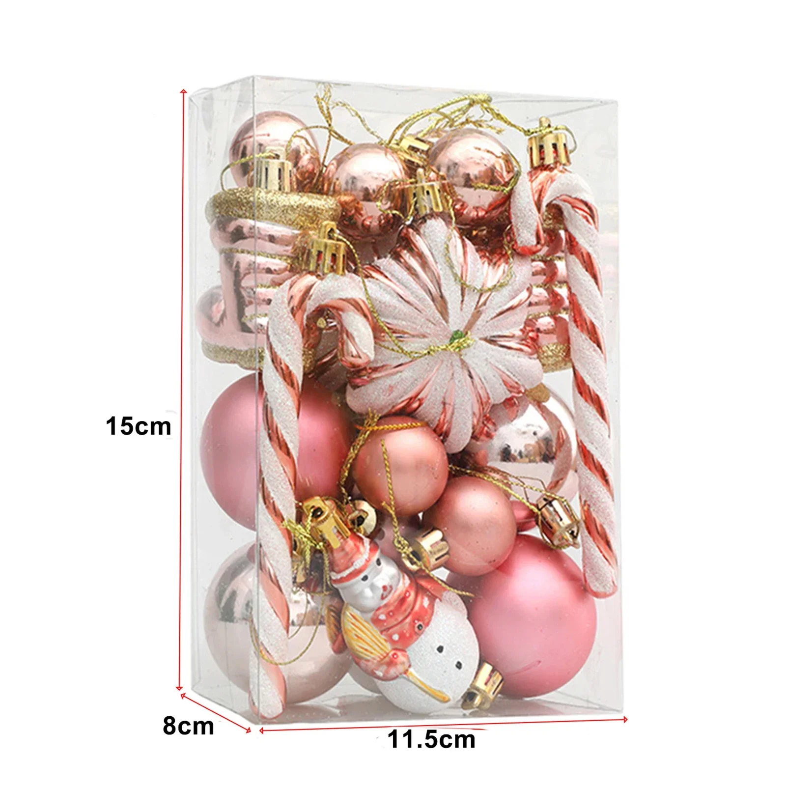 20/29PCS Christmas Ball For Tree Christmas Ornaments Tree Decorations For Holiday Wedding Party Xmas Hanging Tree Pendants