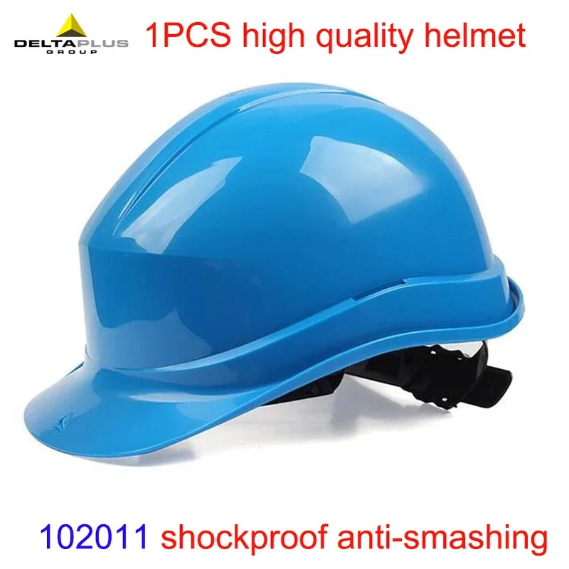 DELTA PLUS 102011 PE helmets shockproof safety helmets 5 colors available Suitable forpeople riot helmets hard hat