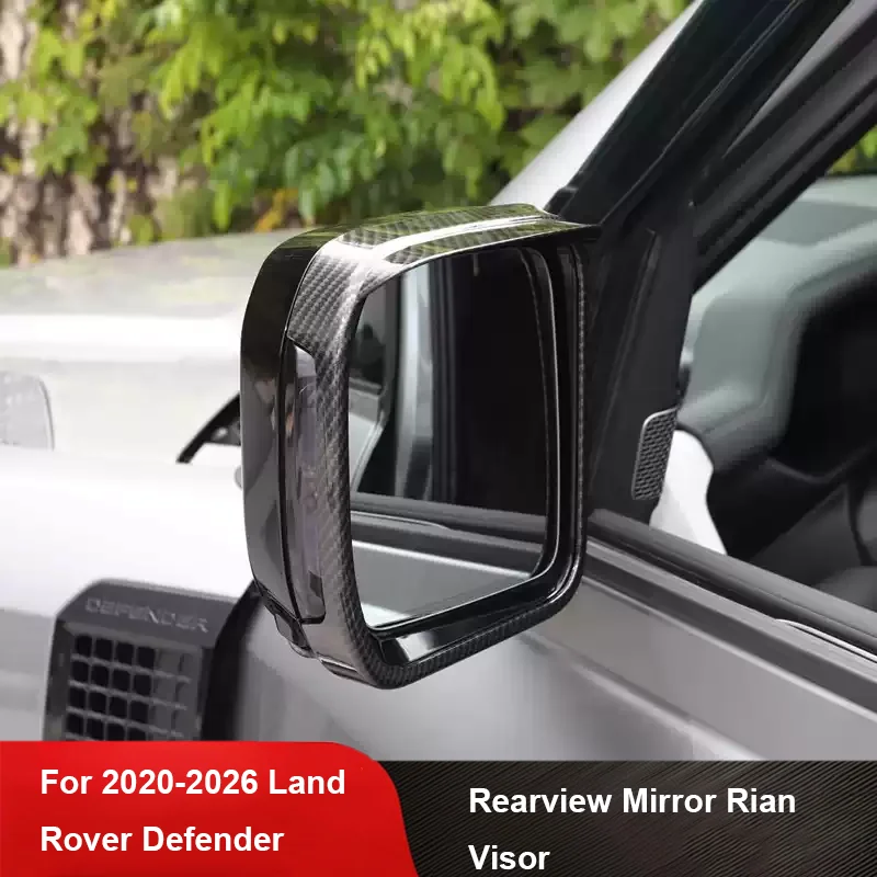 Off Road 4x4 Exterior Accessories Rearview Mirror Rain Visor Rain Eyebrow For Land Rover Defender 90 110 130 2020-2026