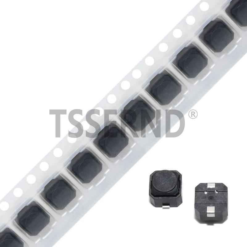 20PCS Tact Switch 6*6*5mm Mute Switch Silicone Keypad Push Button Switch 6X6X5 MM 2Pins Silent Switches