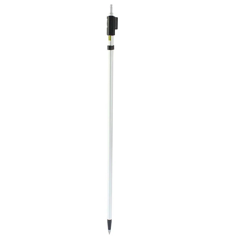 2PCS Telescopic Aluminum Rod 2.15M Prism Pole For Land Survey Total Station Surveying Accessory