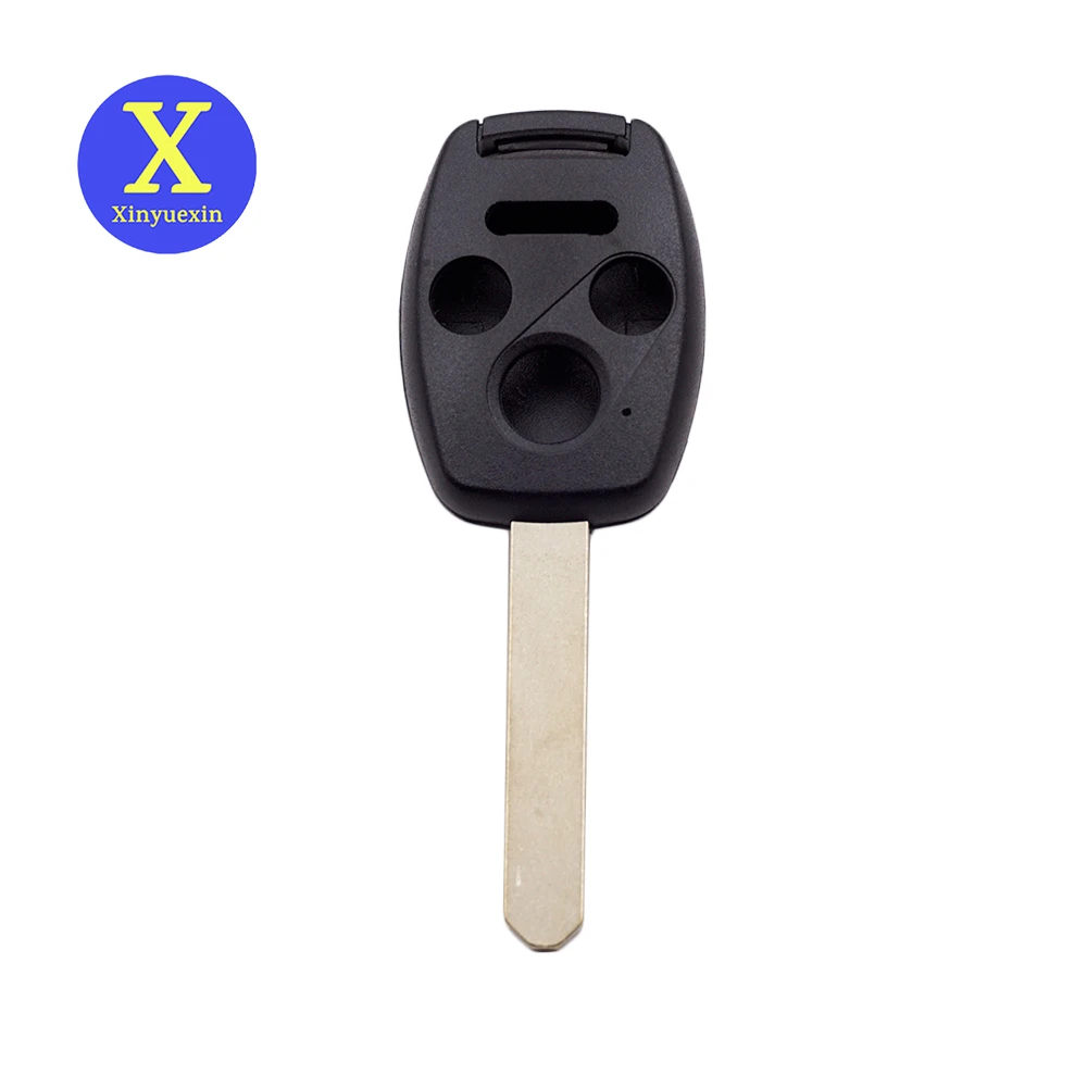 

Xinyuexin 4 Buttons Car Key Case Shell Remote Fob Cover for Honda Cr-V Civic Insight Ridgeline 2003 2008 2009 2 Pcs/lot