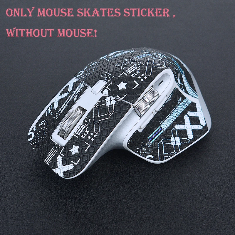 Full Set DIY Mouse Skin Mouse Skates Side Stickers Anti-slip Tap for Logistic MX Master 3 3S Game Mouse DIY Handmade Mouse Skate