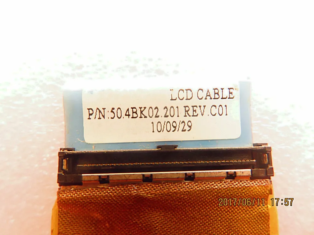 NIEUW voor 1440 led lvds lcd-kabel 50.4BK02.201 0M158P M158P CN-0M158P