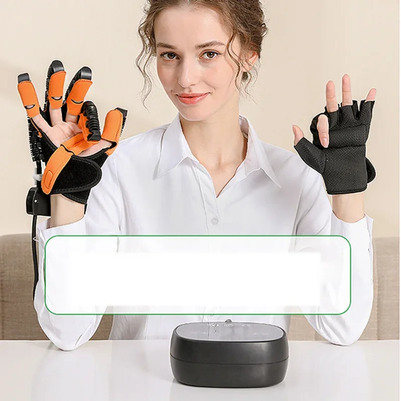 

Finger Rehabilitation Training Equipment Five Finger Stroke Flexion Extension Hand Hemiplegic Pneumatic Electric Robot Gloves