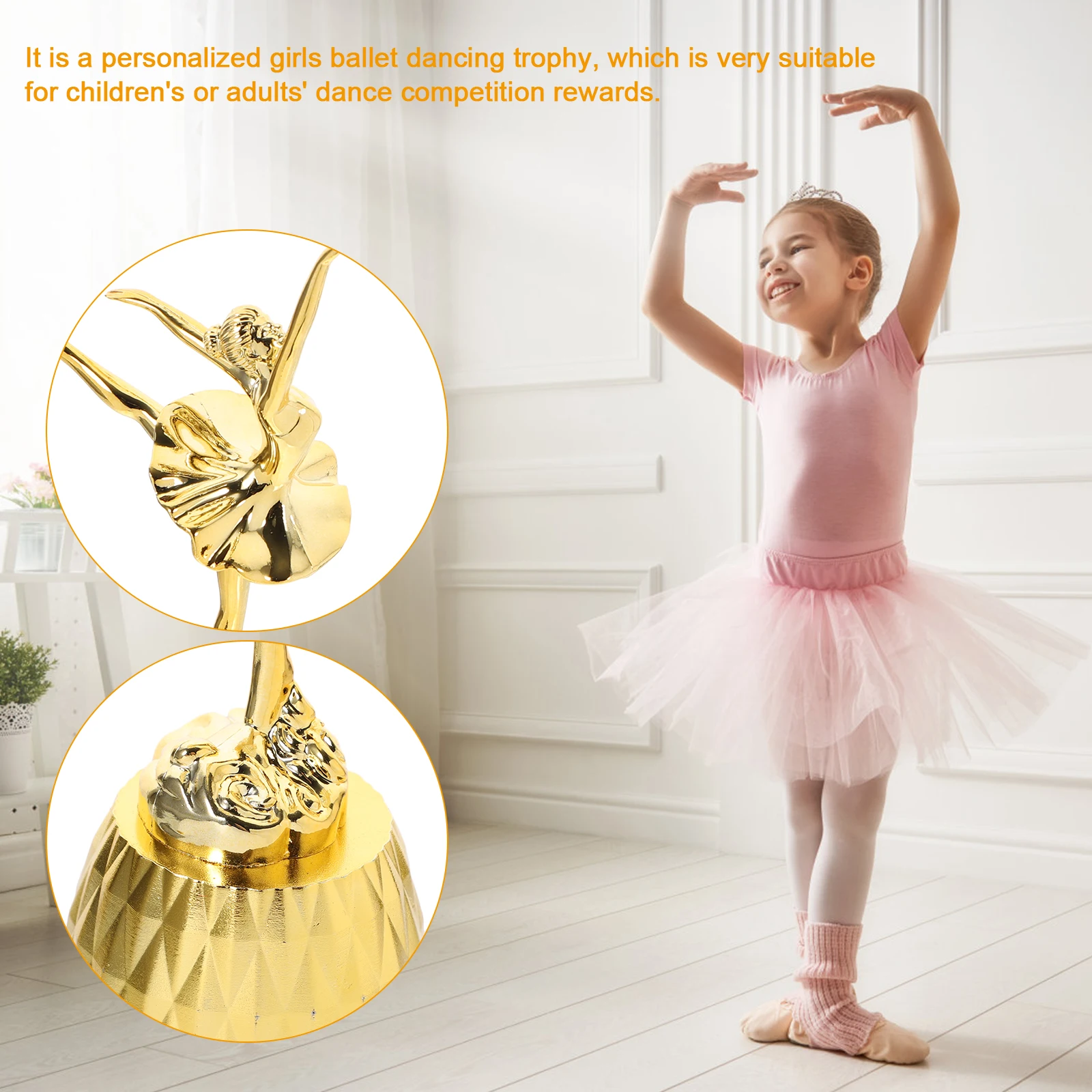 

Ballet Trophies Competition Awards For s Female Appreciation Gifts School Event Prizes Winning Trophy Dance Party Favors s