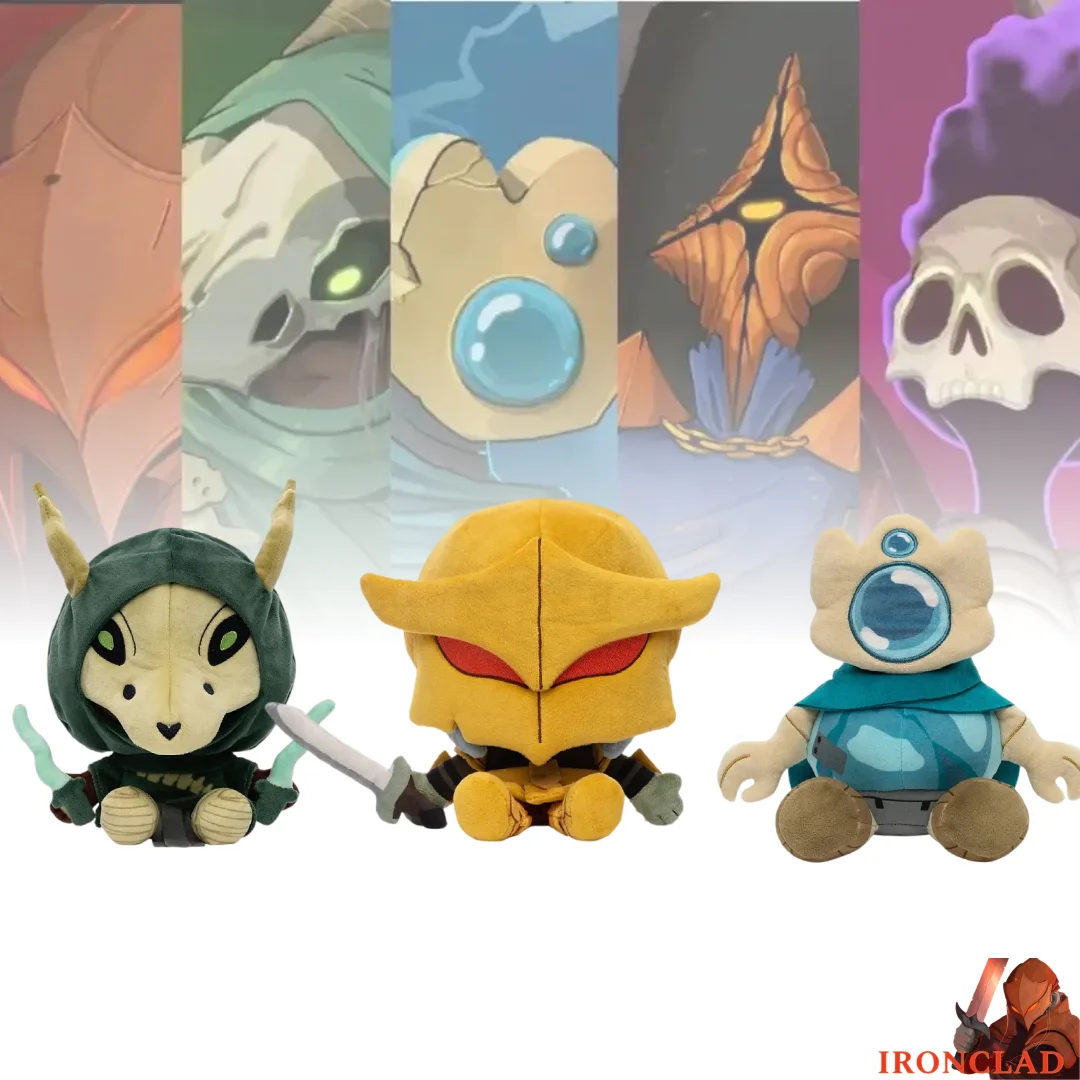 Brinquedos de Pelúcia Slay the Spire de 23CM, Boneco de Pelúcia Ironclad Silent Hunter, Personagem de Jogo, Presente de Aniversário para Crianças