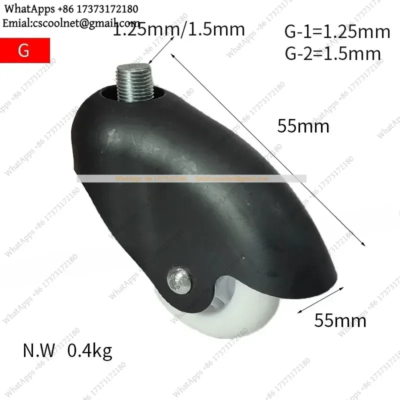 JS02 1pc PU Wheel Assembly for Three-Wheel Electric Kart Children Drift Trike Kids Tricycle 360 Smart Drifting
