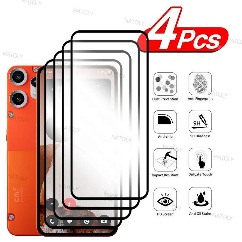 2/4PCS Tempered Gla…