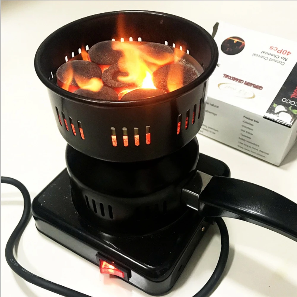 Electric Stove Portable Cooking Coffee Hot Plate Fast Heating Coal Lighter Charcoal Stove Shisha Hookah Burner for BBQ Party