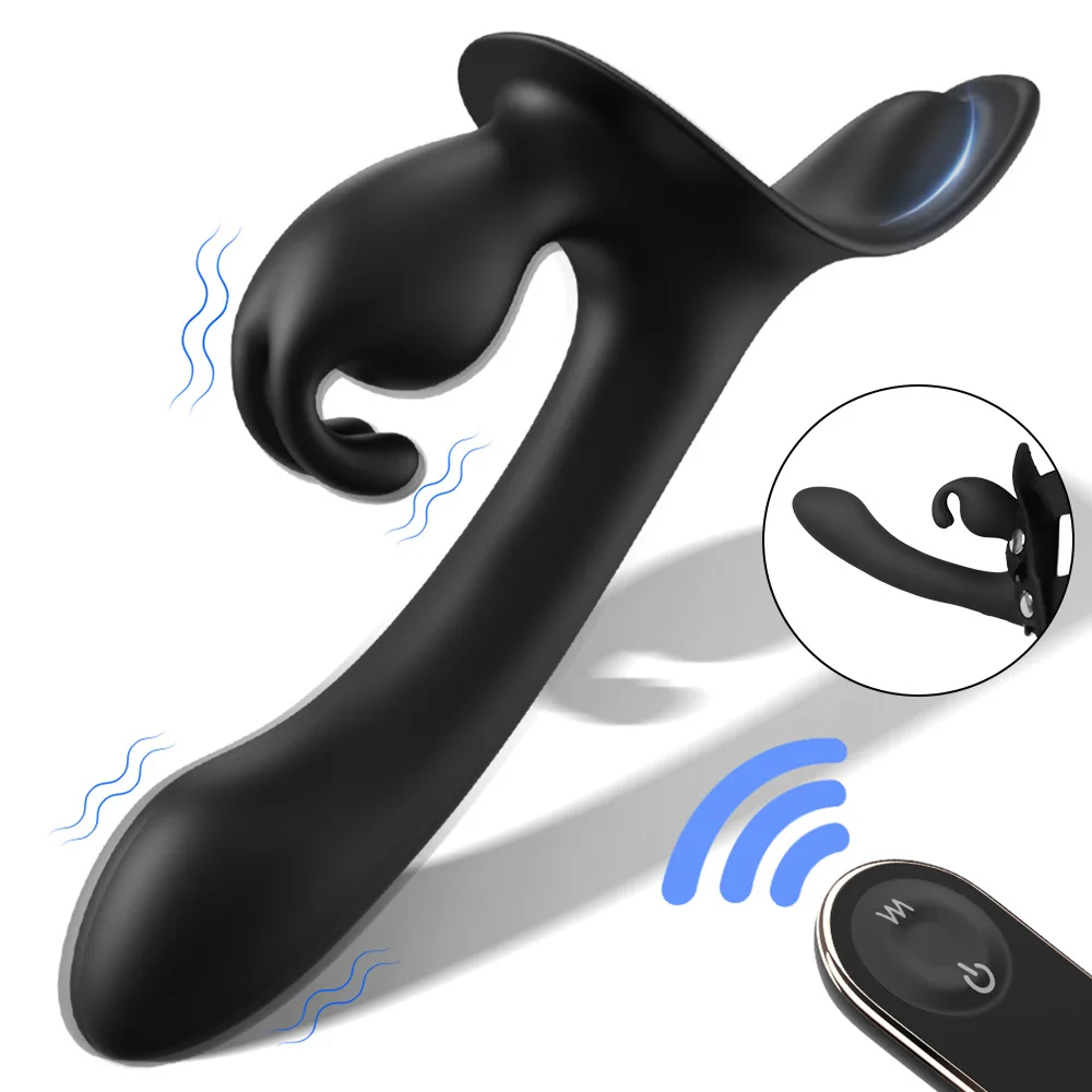 Powerful Rabbit Vibrator Female for Women G Spot Clitoris Stimulator Vagina Nipple Massage Dildo Silent Adults Sex Toy for Women