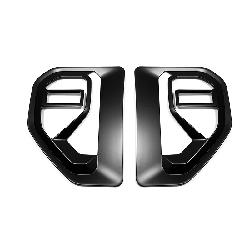 For Ford Ranger 2023 2024 ABS Chrome Car Side Logo Cover Trim Front Side Air Vent Fender Grille Cover Trims Car Styling